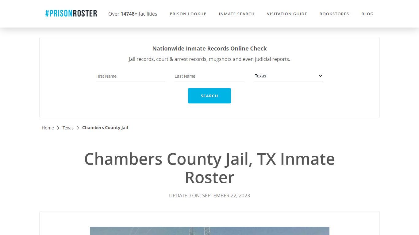 Chambers County Jail, TX Inmate Roster - Prisonroster